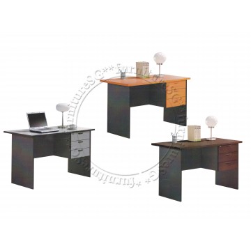 (Clearance) Writing Desk WT1026 - 2 Set Only Two Tone